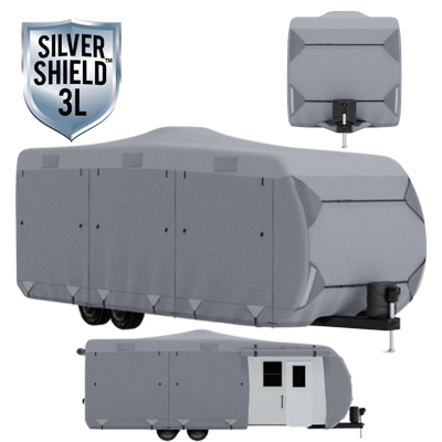 Silver Shield 3L - Trailer Cover for Travel Trailer 16' To 18' Feet Long