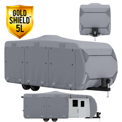 Gold Shield 5L - Trailer Cover for Travel Trailer 24' To 27' Feet Long
