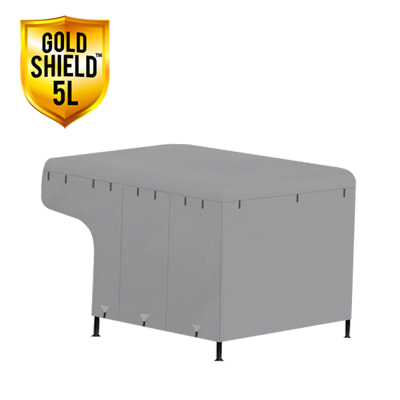 Gold Shield 5L - RV Cover for Truck Camper 10' To 12' Feet Long